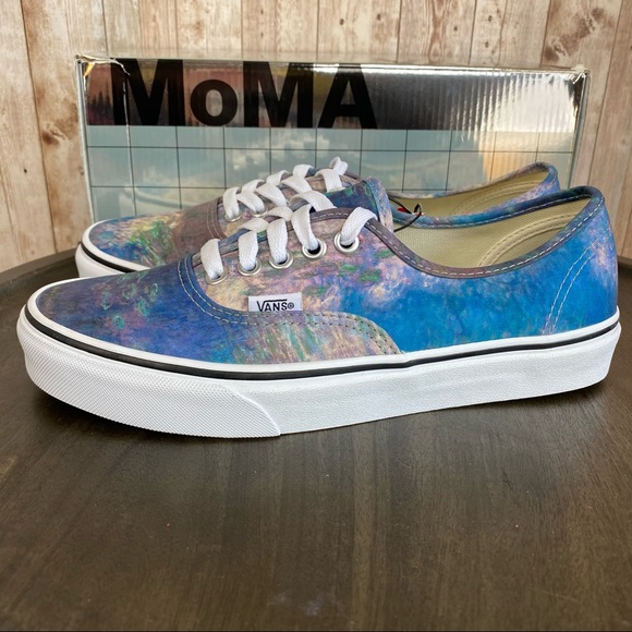 Vans Authentic MoMa Claude Monet Waterlilies Shoes - Picture 5 of 11